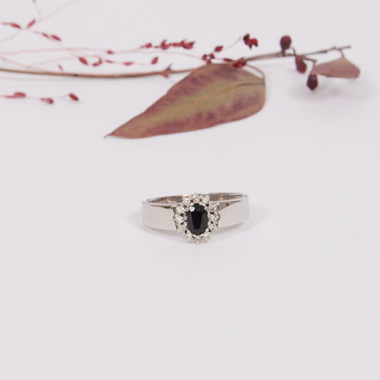 OH AMELIA. 18K - Saphir - Diamant