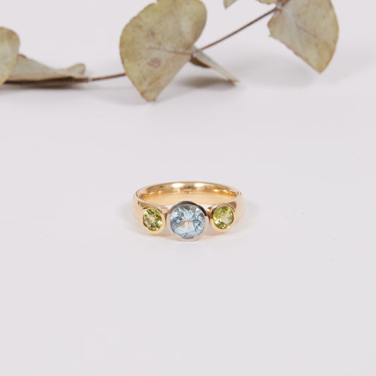 OH RICARDA. 18K - Peridot - Topas