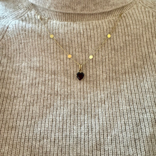 OH MALOU. - 14K - Granat