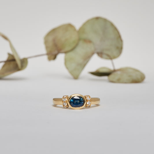 OH VERA. 18K - Saphir - Diamant