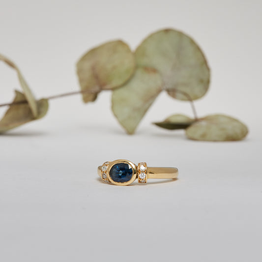 OH VERA. 18K - Saphir - Diamant