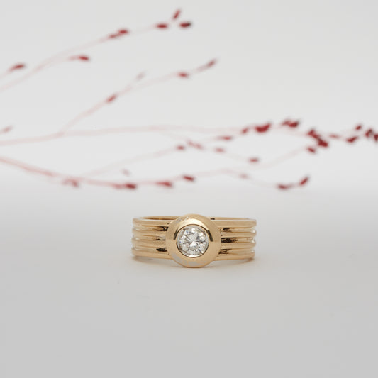 OH VALERIA. 14K - Diamant