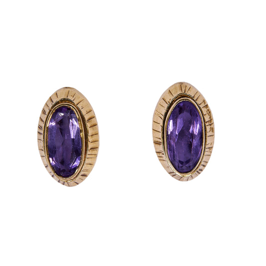 OH CLEO. 14K - Amethyst