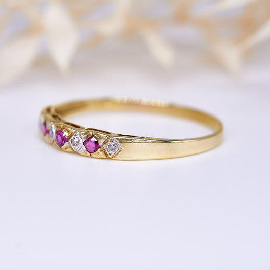 OH FREDERIKE - 14K - Rubin - Diamant