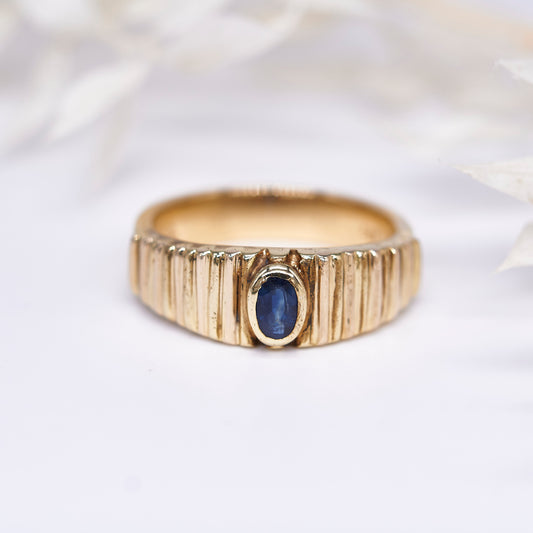 OH LOTTE. 14K - Saphir