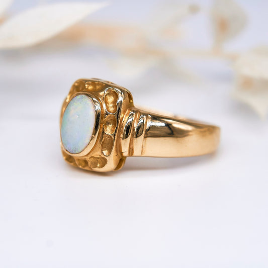 OH LUNA. 14K - Opal