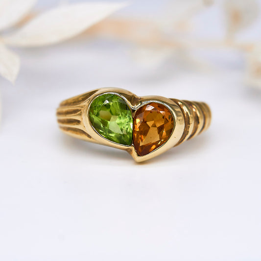 OH ALENA. 14K - Citrin - Peridot
