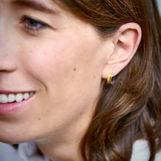 OH CLEO. 14K - Amethyst