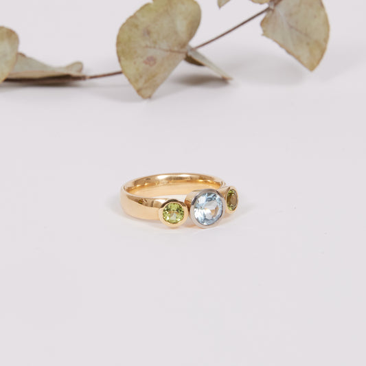 OH RICARDA. 18K - Peridot - Topas