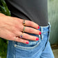 OH ELLIOT. 18K - Smaragd - Diamant