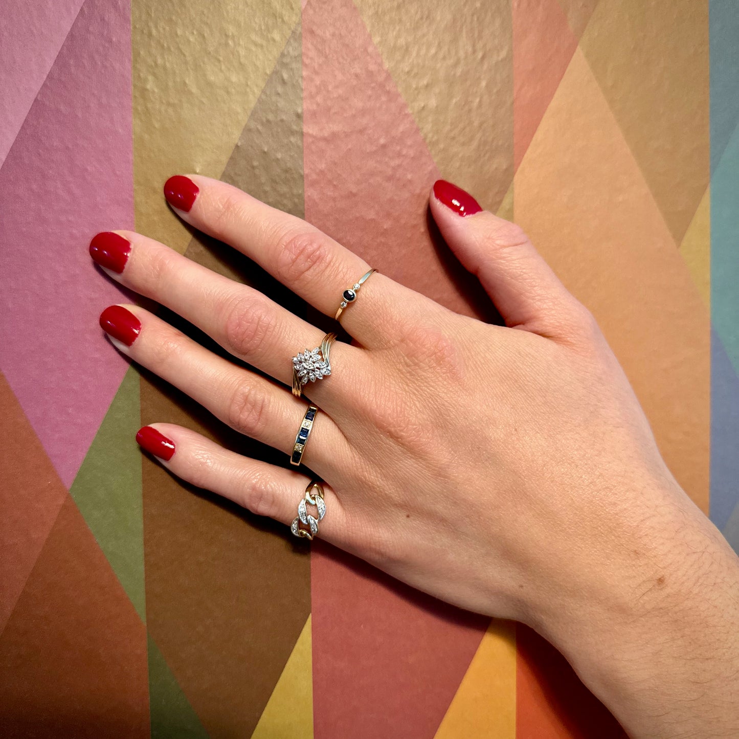OH RAJA. 14K - Diamant