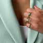 OH NILA. 14K - Smaragd - Diamant