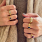 OH RICARDA. 18K - Peridot - Topas