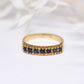 OH EMMA. 18K - Saphir