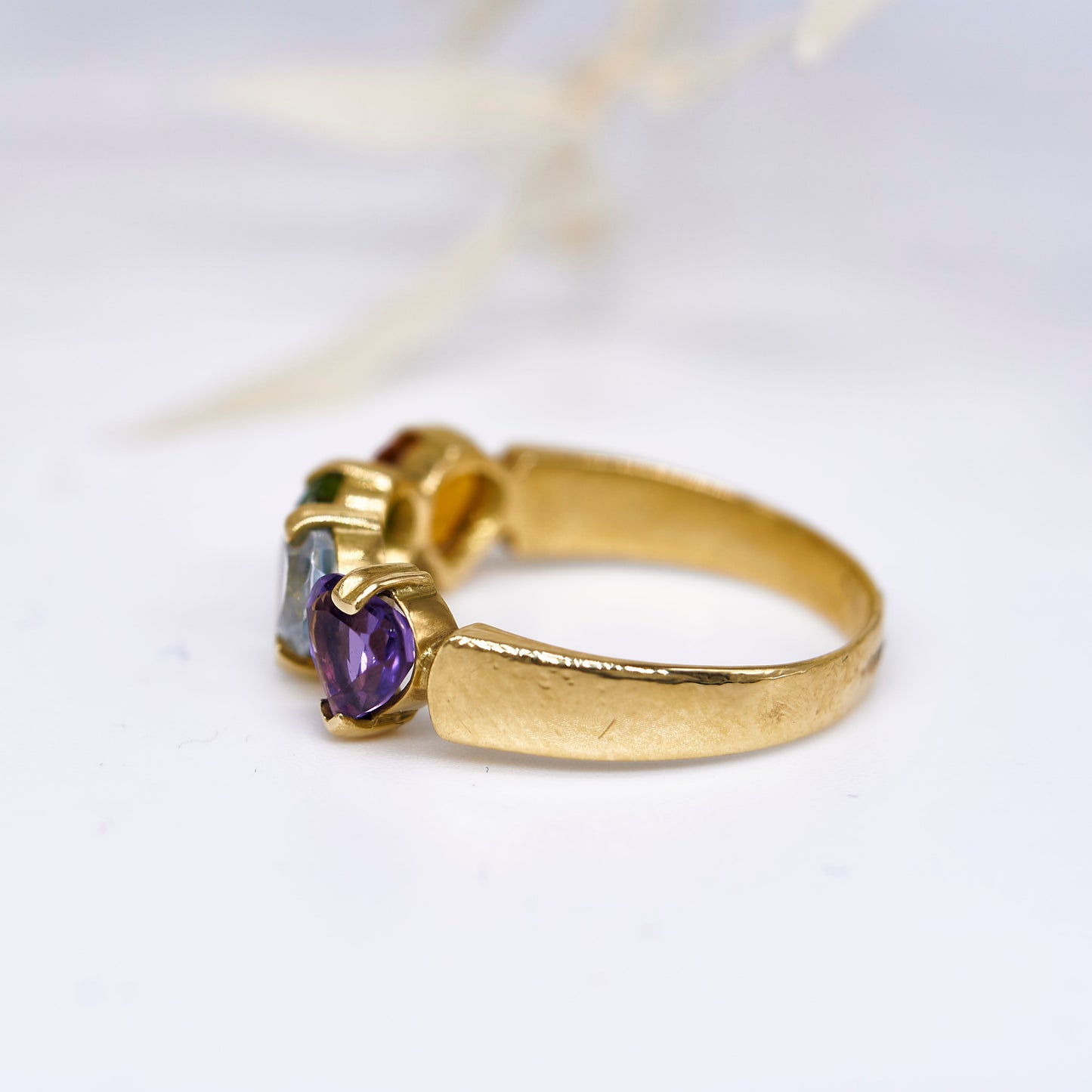 OH MATHILDA. 18K - Citrin - Peridot - Blautopas - Amethyst