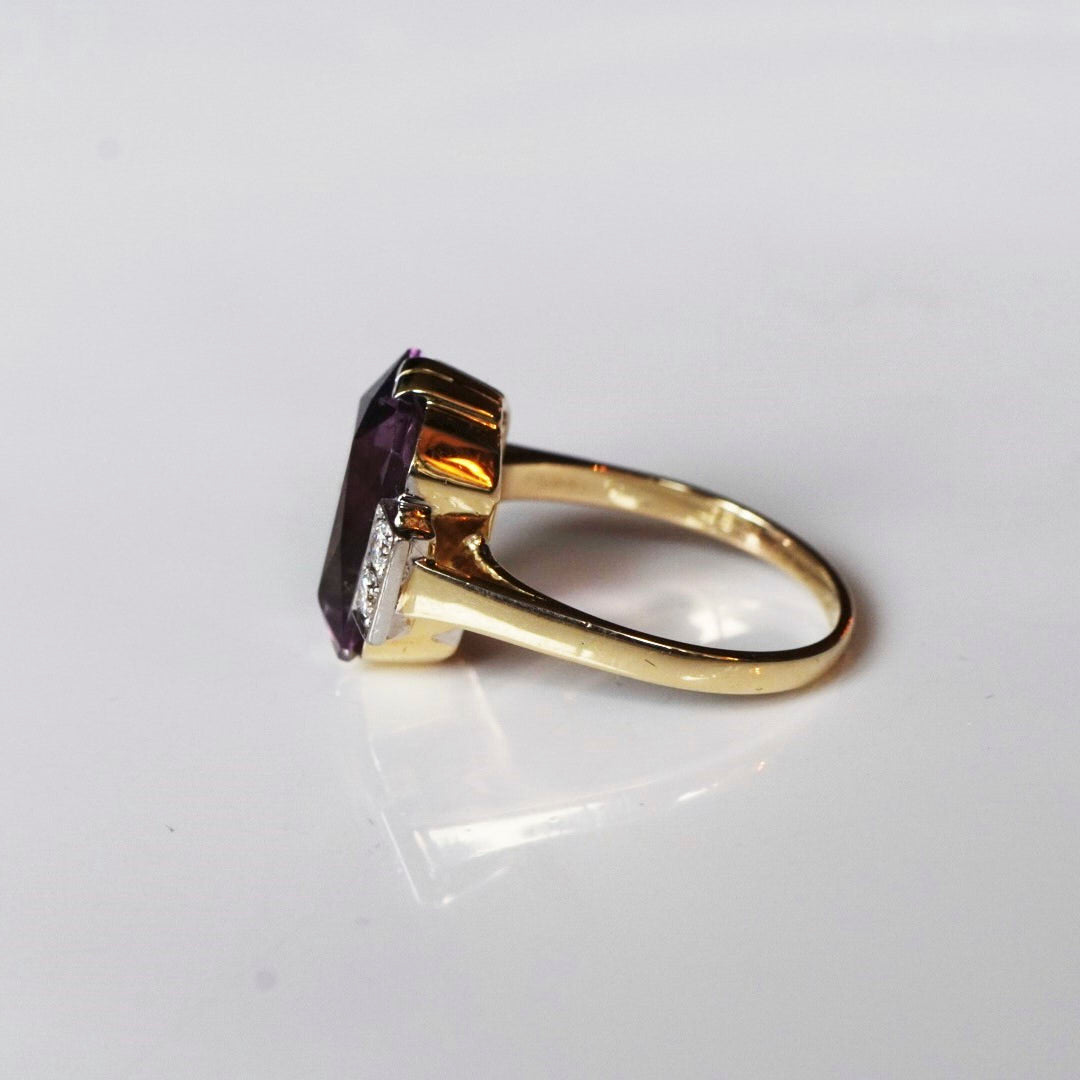 OH PAULA. 14K - Amethyst - Diamant