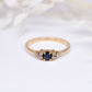 OH JOSEPHINE. 14K - Saphir - Diamant