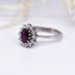OH ELEONOR. 14K - Rubin - Diamant