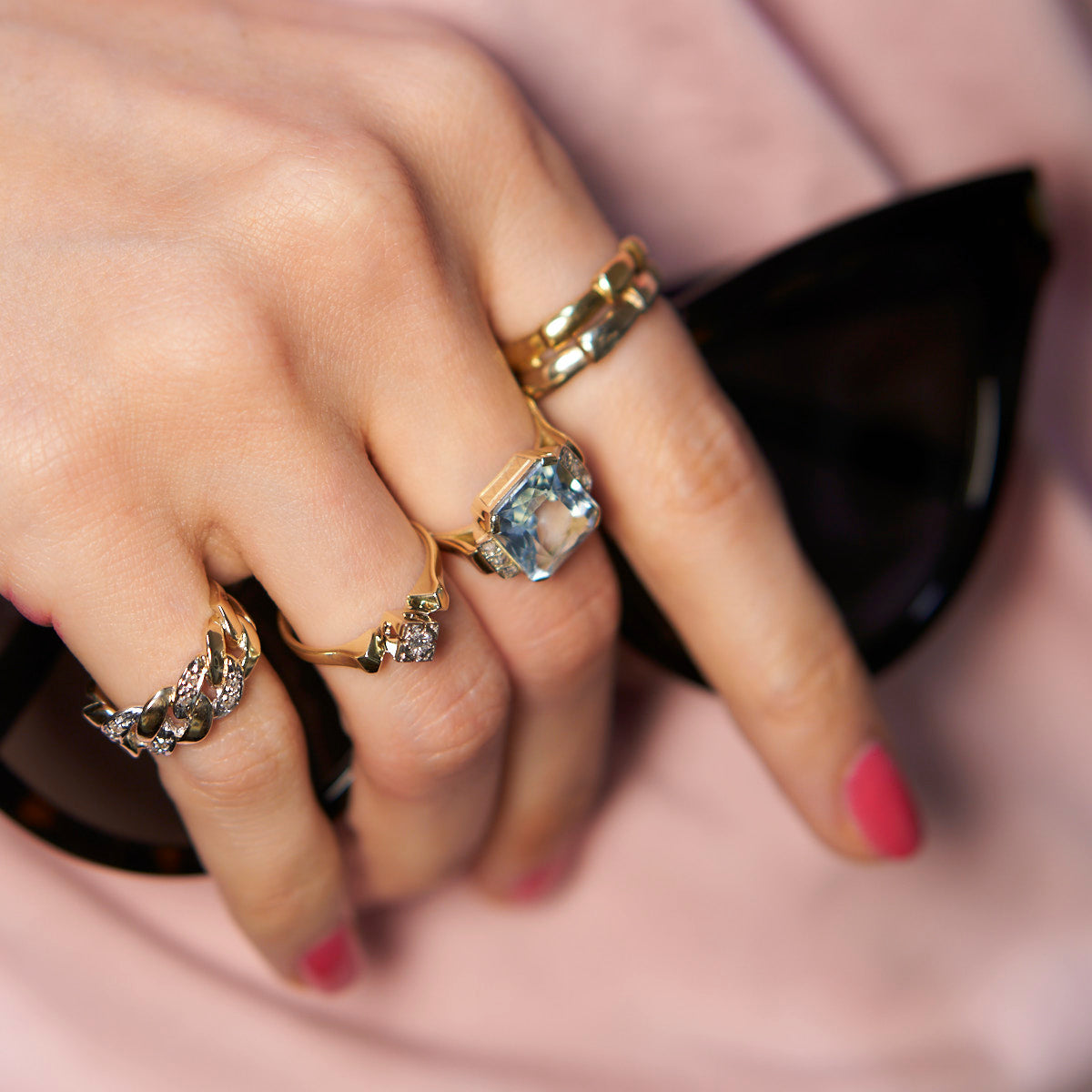 OH LISA. 14K -  Diamant