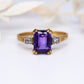 OH LILA. 8K - Amethyst - Diamant