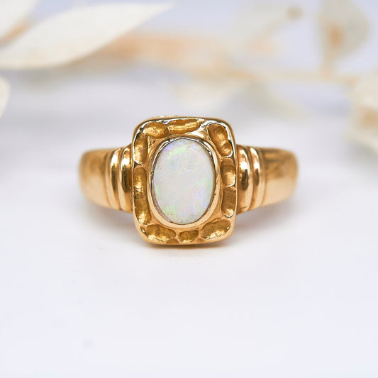 OH LUNA. 14K - Opal