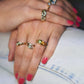 OH ALENA. 14K - Citrin - Peridot