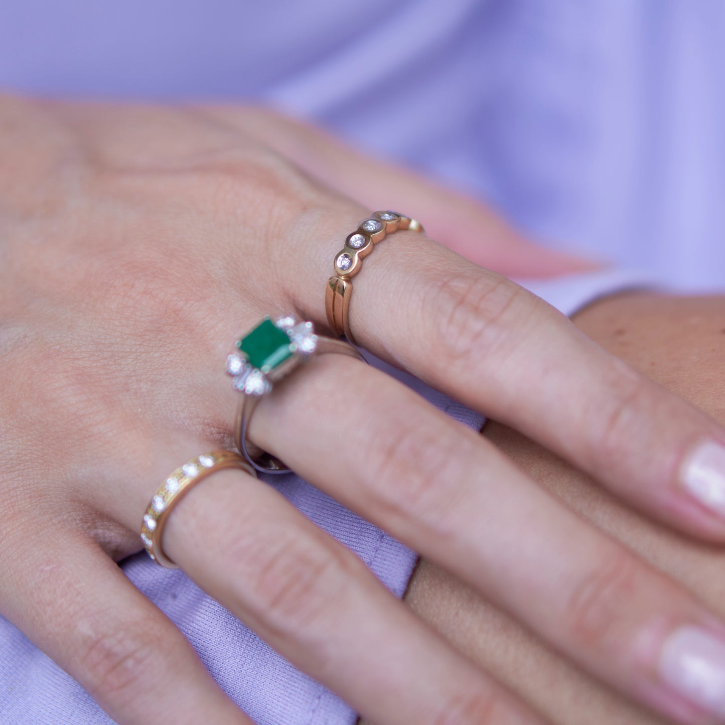 OH NICOLA - 14K - Diamant