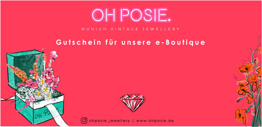 Geschenkgutschein für die OH POSIE e-Boutique