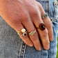 OH LUISA. 14K - Saphir - Diamant