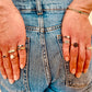 OH CHARLIE. 14K - Granat