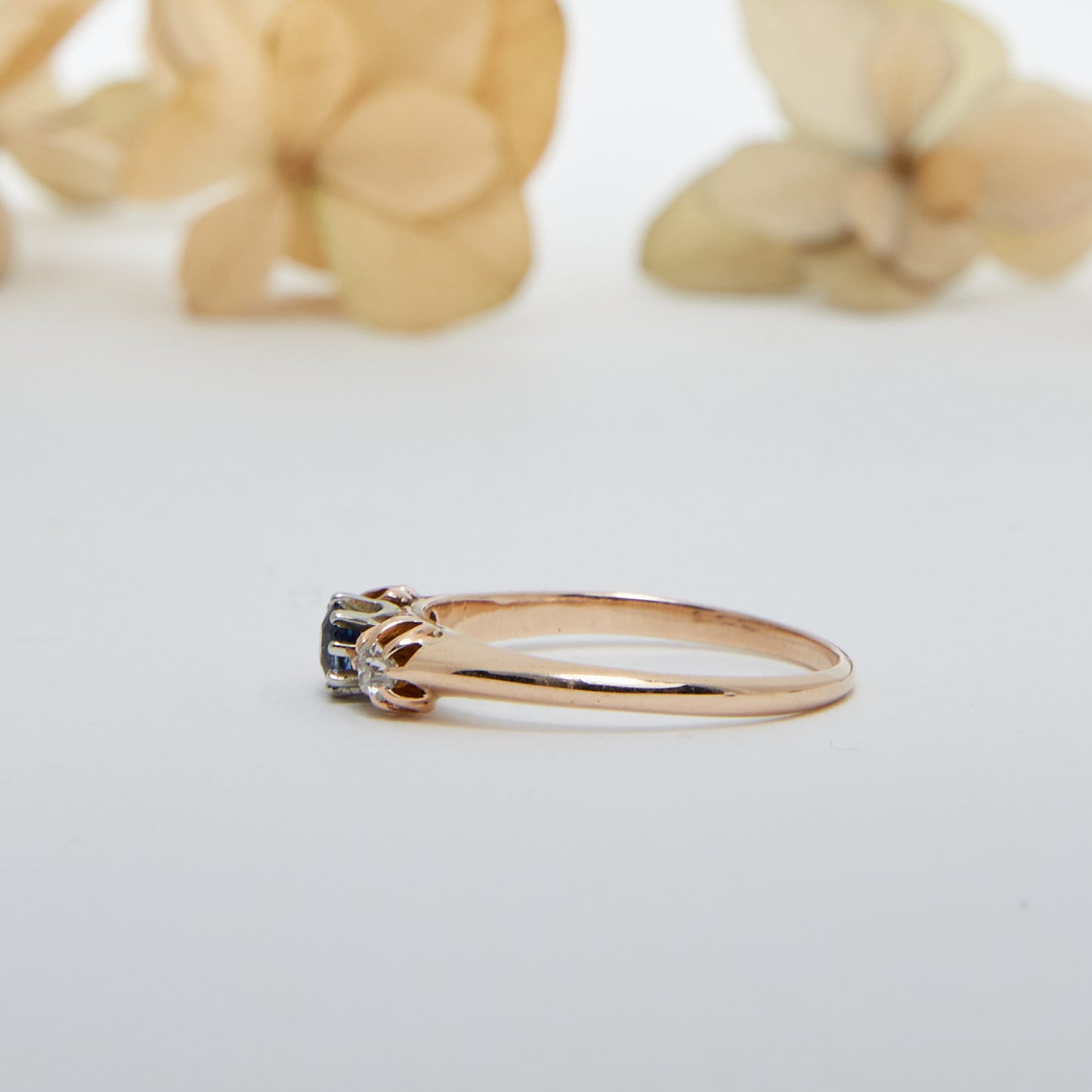 OH POPPY. 14K - Saphir - Diamant