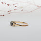 OH ANUK. 14K - Saphir - Diamant